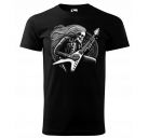 Koszulka t-shirt Metal szkielet rock kościotrup gitara Metalowa Rockowa